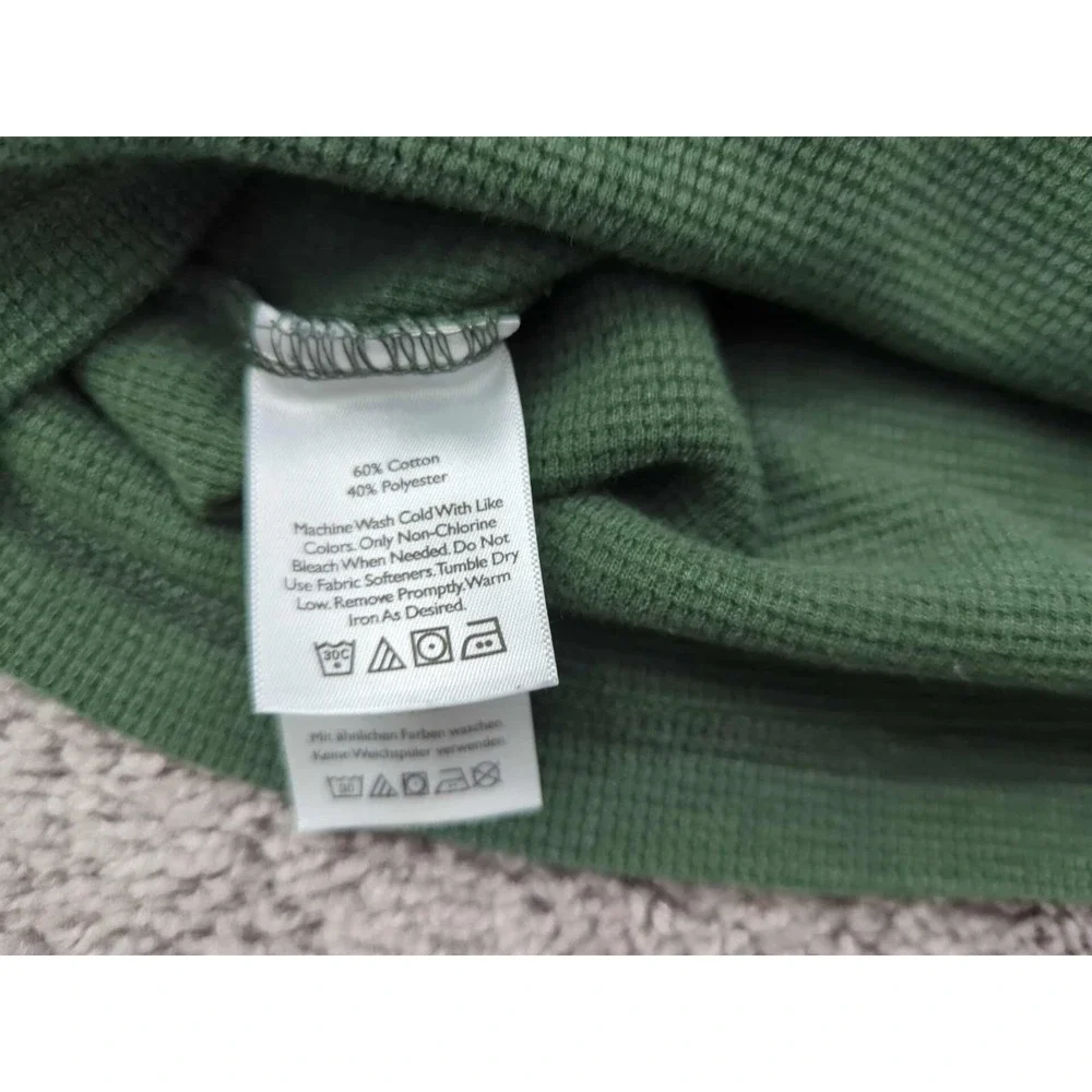 Lot of 2 Eddie Bauer Pullover Sweater Mens Small Cotton Blend Thermal - Picture 5 of 13